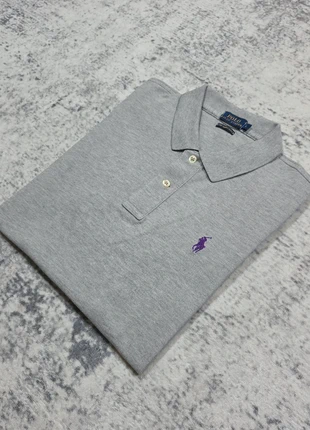 💜 Polo Ralph Lauren Femme Gris L Skinny Fit Brodé, merk: Ralph Lauren, staat: Heel goed, maat: L / 40 / 12, € 29,99, € 32,19 inclusief Kopersbescherming Pro