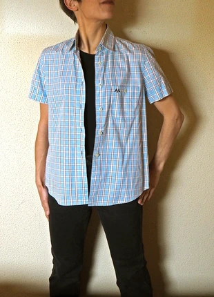 Vintage 90s Thomas Burberry Shirt Chemise Carreaux Burberrys S-M, marque: Burberry, état: Très bon état, taille: S / 36 / 8, 18,00 €, 19,60 € Protection acheteurs incluse