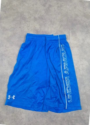 Short de sport homme under armour bleu taille S en polyester avec des poches (2), marque: Under Armour, état: Très bon état, taille: S, 14,90 €, 16,35 € Protection acheteurs incluse