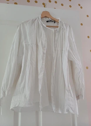 Zara women with white elegant office L, merk: Zara, staat: Nieuw zonder prijskaartje, maat: L / 40 / 12, € 5,00, € 5,95 inclusief Kopersbescherming