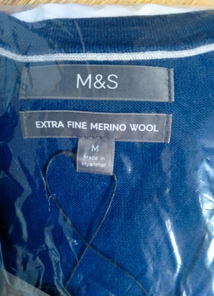 Pull homme laine mérinos, brand: M&S Collection, condition: New with tags, size: M, €25.00, €26.95 includes Buyer Protection