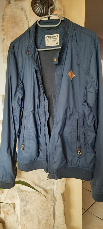 Blouson homme bleu discount marine