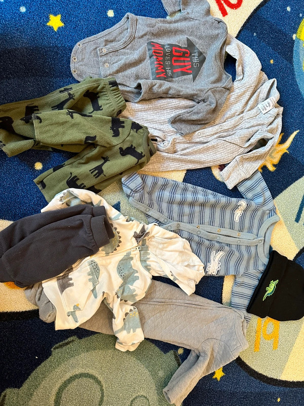 NB 0-3 month baby boy bundle