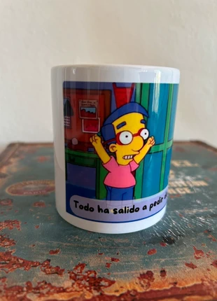 Taza : Todo ha salido a pedir de Milhouse, marca: Art, estado: Muy bueno, 7,99 €, 9,09 € Protección al comprador incluida