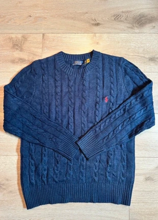 Sweat-shirt torsadé Ralph lauren, merk: Ralph Lauren, staat: Heel goed, maat: M, € 90,00, € 95,20 inclusief Kopersbescherming