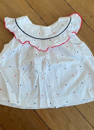 Blouse été jacadi, brand: Jacadi, condition: Very good, size: 9-12 months / 74 cm, €6.00, €7.00 includes Buyer Protection