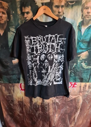 Brutal Truth Shirt Death Metal Grindcore Napalm Bolt Carcass Deicide Morbid Cannibal, brand: Alstyle Apparel, condizioni: Discrete, taglia: M, €15.00, €16.45 include la Protezione acquisti
