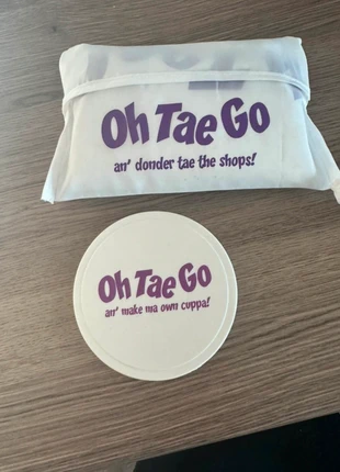 Reusable bag & cup holder, brand: unknown, condition: New without tags, £1.00, £1.75 includes Buyer Protection