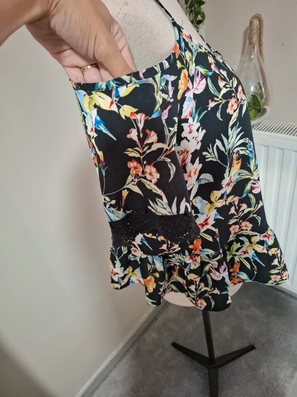 Top été fleuri taille 38 - photo numéro 3
