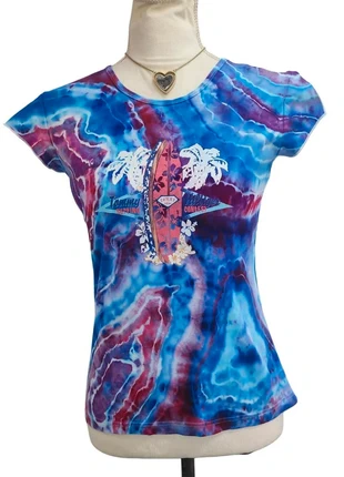 Tommy Hilfiger. Y2K, Reworked Ice Tie-Dye T-Shirt w/ Graphic Print. Size: S, brand: Tommy Hilfiger, condition: New without tags, size: S / UK 8-10, £26.80, £28.84 includes Buyer Protection