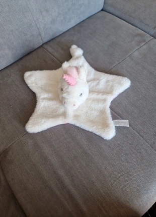 Doudou licorne rose et blanc , brand: Keeleco, condizioni: Nuovo senza cartellino, taglia: Neonati, 44 cm, €3.50, €4.38 include la Protezione acquisti