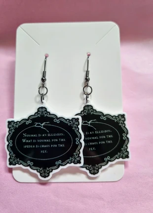 Morticia style earrings, brand: Cult Carousel, condition: New with tags, £7.00, £8.05 includes Buyer Protection