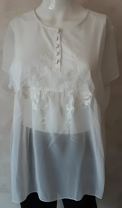 blouse Kaporal blanc taille M