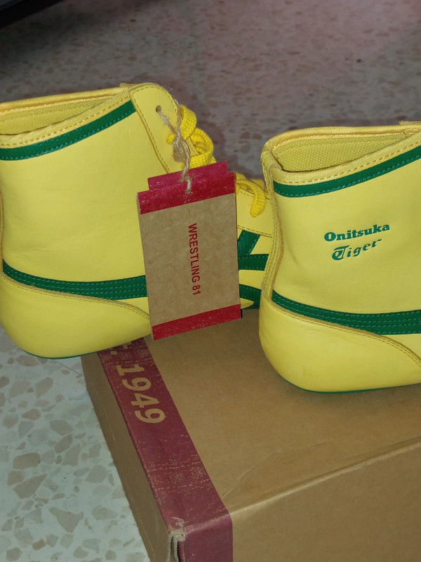 Asics Onitsuka tiger wrestling 81 yellow green Vinted
