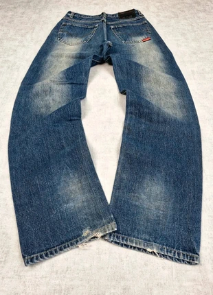 Jean Coocker's Délavé Coupe Droite Bleu Marine Blanc Taille XS, marque: Vintage Dressing, état: Très bon état, taille: XS, 39,90 €, 42,60 € Protection acheteurs (Pro) incluse