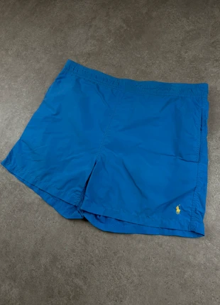 Short de Bain Ralph Lauren Bleu Clair Cavalier Jaune, marke: Ralph Lauren, zustand: Sehr gut, größe: S, 24,00 €, 25,90 € beinhaltet Vinted-Käuferschutz Pro