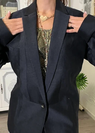 Blazer Sottile Tommy Hilfiger – Blu Notte, Lana Leggera, brand: Tommy Hilfiger, condizioni: Nuovo senza cartellino, taglia: S / IT 40 / EU 36, €35.00, €37.45 include la Protezione acquisti