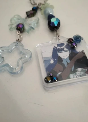 Houseki no kuni/Land of the Lustrous handmade keychain|| Llavero manga hecho a mano, marque: Mano, état: Neuf sans étiquette, 5,50 €, 6,48 € Protection acheteurs incluse