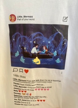 maglia disney princess ariel the little mermaid originale la sirenetta, marke: Disney, zustand: Neu, größe: M / 38 / 10, 16,00 €, 17,50 € inklusive Vinted-Käuferschutz