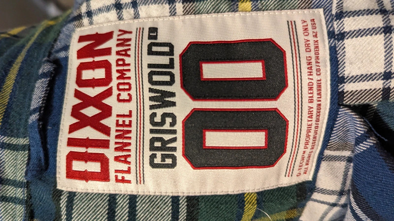 Dixxon Griswold Flannel 4