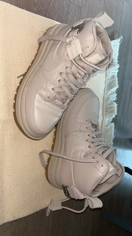 Nike air force high pink sales