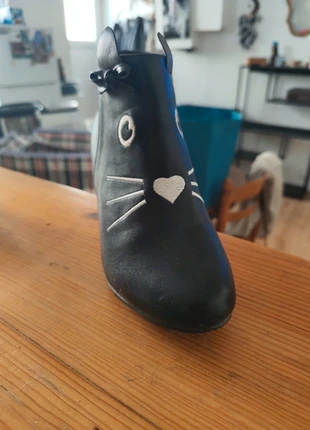 Chaussure chat noir talons, brand: Banned Retro, condizioni: Ottime, taglia: 39.5, €25.00, €26.95 include la Protezione acquisti