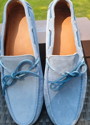 Navyboot Loafer Bootsschuh hellblau Wildleder Gr.42 + Orig.Karton TOP, brand: Navyboot, condizioni: Nuovo senza cartellino, taglia: 42, €70.00, €74.20 include la Protezione acquisti