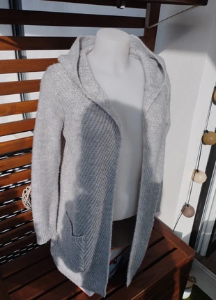 Long gilet/cardigan gris argenté Cache-Cache, marke: Cache Cache, zustand: Sehr gut, größe: M / 38 / 10, 18,00 €, 19,60 € inklusive Vinted-Käuferschutz