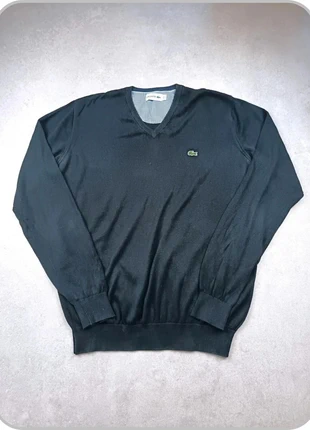 Pull sweat Lacoste col V 100% coton noir taille L, marke: Lacoste, zustand: Sehr gut, größe: L, 15,90 €, 17,40 € beinhaltet Vinted-Käuferschutz Pro