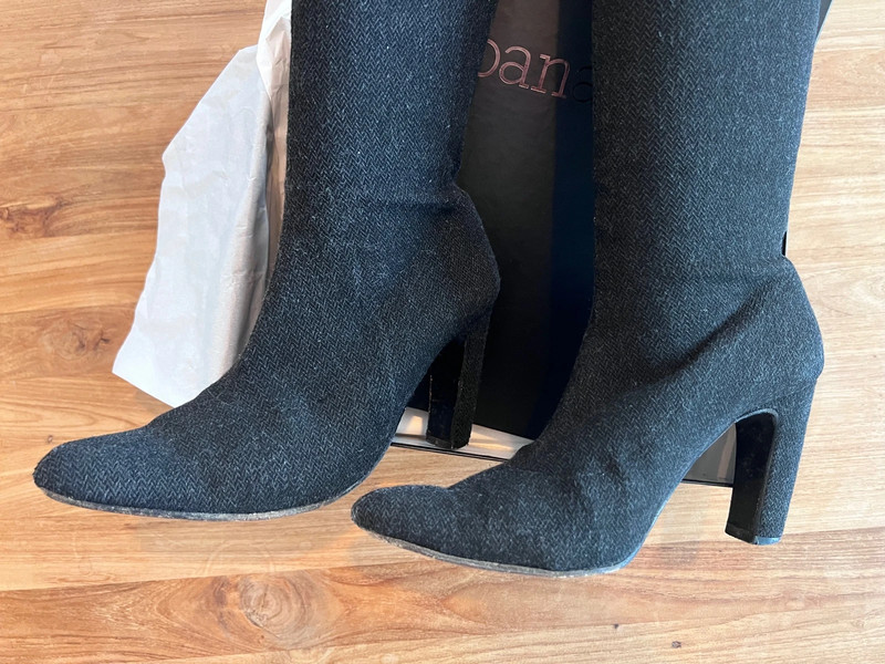 Zwarte hoge laarzen Panara Maat 37