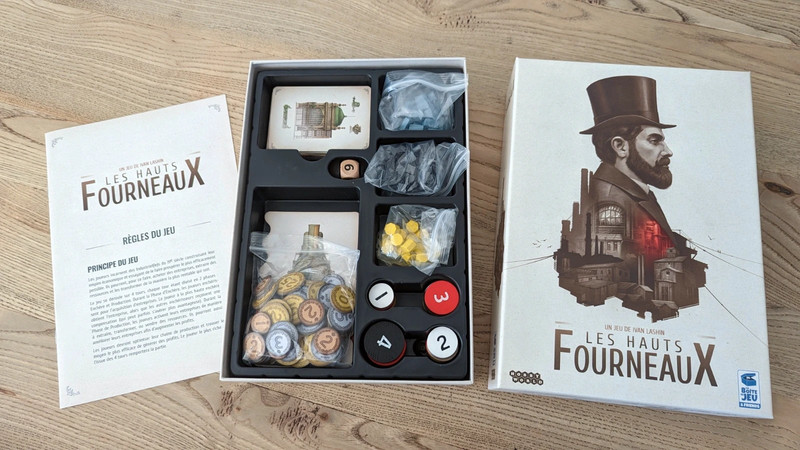 Les Hauts Fourneaux - Jeux de société - La Boite de Jeu