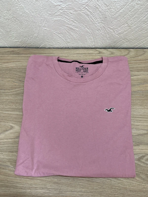 T-shirt Hollister-couleur rose