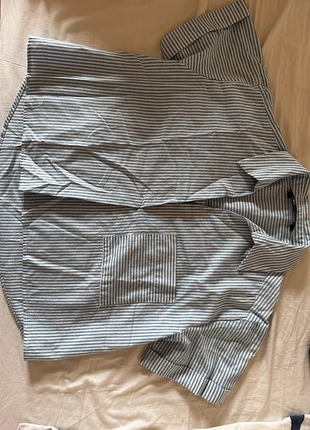Camicia a righe bianche azzurre , brand: Zara, condition: New without tags, size: S, €3.00, €3.85 includes Buyer Protection