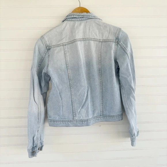 Brandy Melville Jean Jacket Size Small 2