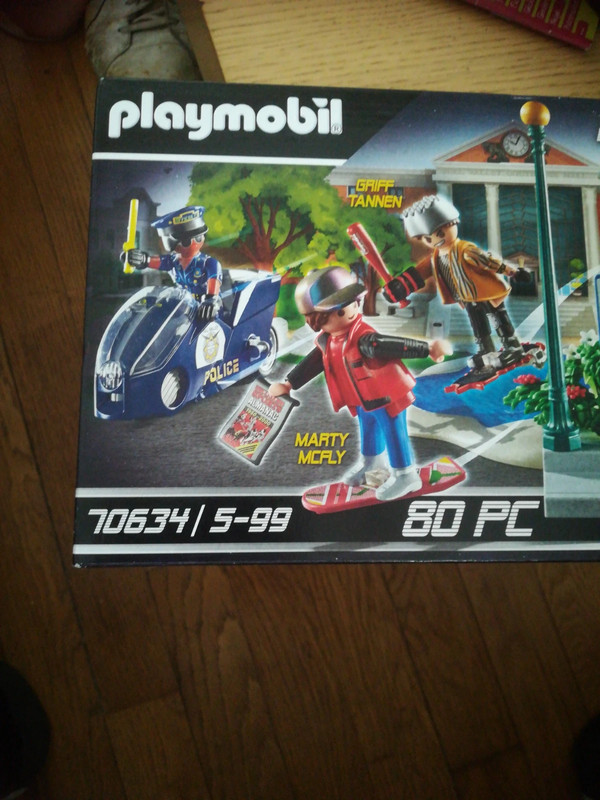Playmobil 70634 retour vers le futur Back to the Future