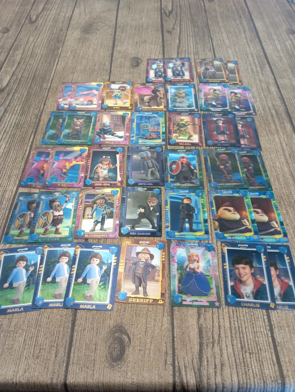 Cartas top playmobil carrefour
