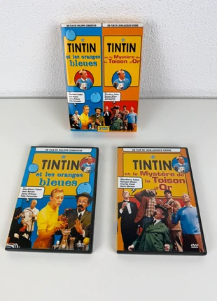 Coffret 2 DVD Tintin - Les Oranges Bleues / Le Mystère de la Toison d’Or - Films cultes, zustand: Sehr gut, 20,00 €, 21,70 € inklusive Vinted-Käuferschutz