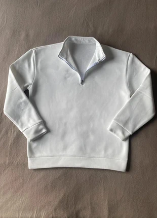 Pull Quarter zip, camionneur homme blanc Taille M zippé, merk: sans marque, staat: Nieuw zonder prijskaartje, maat: M, € 19,90, € 21,60 inclusief Kopersbescherming