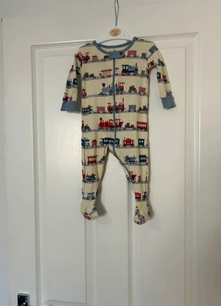 Hatley train print sleep suit age 3-6 months, brand: Hatley, condition: Very good, size: 3-6 months / 62 cm, £2.00, £2.46 includes Buyer Protection