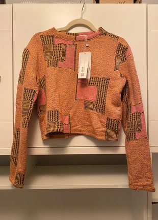 🌸 Pull Zara crop multicolore 🌸, brand: Zara, condizioni: Nuovo con cartellino, taglia: S / IT 40 / EU 36, €5.00, €5.95 include la Protezione acquisti