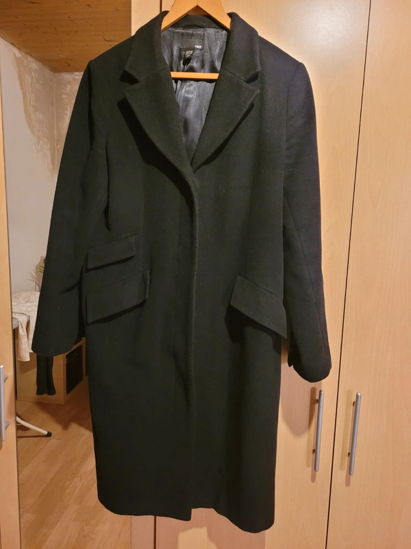 manteau noir taille 44