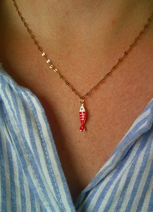 Le petit poisson rouge 🌟 clown 🌟 collier acier inoxydable réglable doré, marca: acier inoxydable, estado: Muy bueno, 8,00 €, 9,10 € Protección al comprador Pro incluida