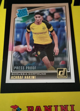 TOPPS CHAMPIONS LEAGUE 2019/20 - sticker n.123 ACHRAF HAKIMI (BORUSSIA  DORTMUND)