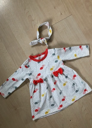 Nice dress with elephants , brand: Joker, condizioni: Ottime, taglia: 3-6 mesi / 62 cm, €2.00, €2.80 include la Protezione acquisti