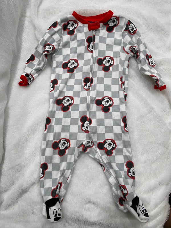 Mickey Mouse Footed Pajamas