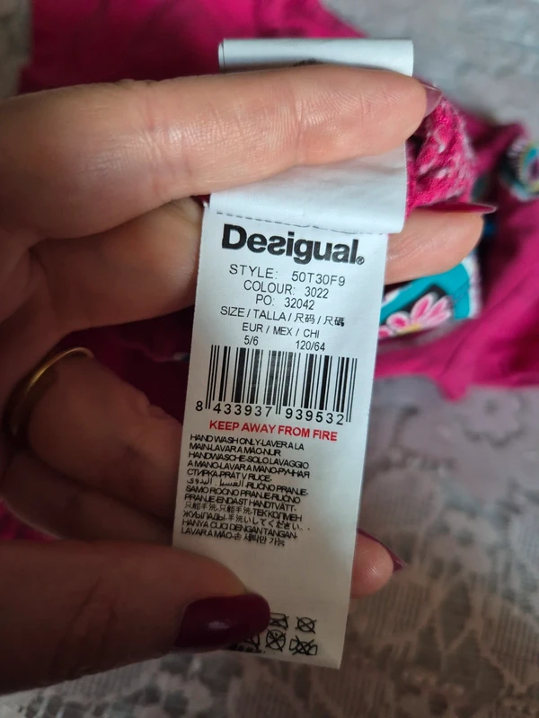 T-shirt Desigual T 5/6ans - photo numéro 6