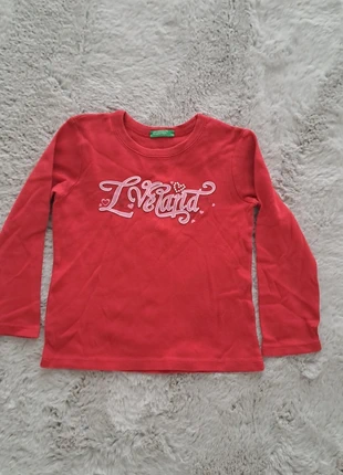 Sweat vermelha da Benetton, 2 anos, marca: United Colors of Benetton, estado: Muy bueno, tamaño: 24-36 meses / 92 cm, 6,00 €, 7,00 € Protección al comprador incluida