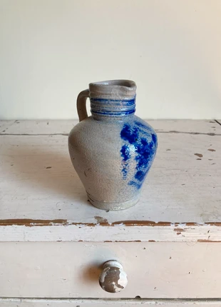 Petit pichet en grès au sel et cobalt, zustand: Sehr gut, 15,00 €, 16,45 € inklusive Vinted-Käuferschutz
