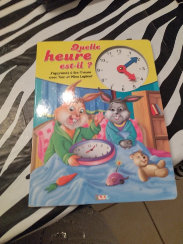 Livre quelle heure est il?
