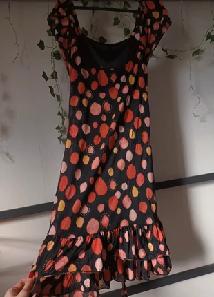 Robe à pois printemps/été, marca: Vintage Dressing, estado: Muito bom, tamanho: M / 38 / 10, €4.00, €4.90 inclui Proteção do Comprador